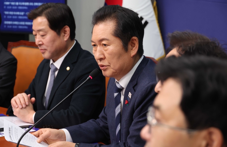 정청래, 오늘 취임 첫 기자간담회…입법 성과 홍보·입법 과제 설명