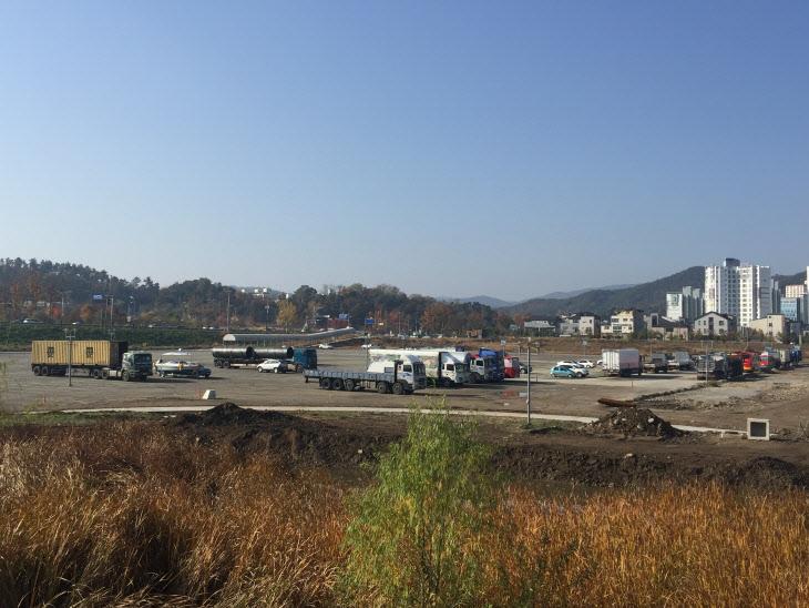 순천시, 대형차량 심야 불법 주차 무법천지로 둔갑