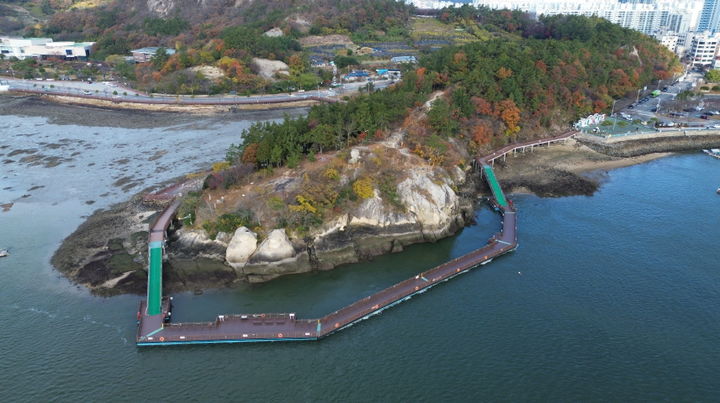 목포시, 갓바위 해상보행교 전면 통제…3월까지 보수공사