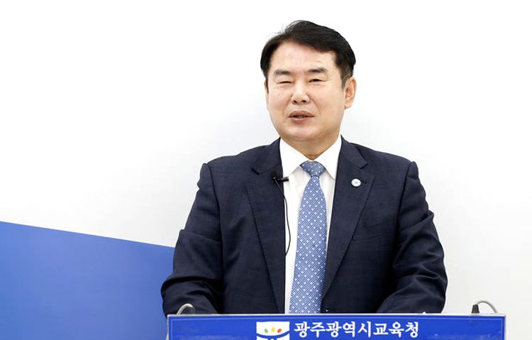 이정선 광주교육감, 강기정 시장에 교육통합 논의 제안
