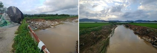 장성군 남면 분향리·월정리, 수해 걱정 던다