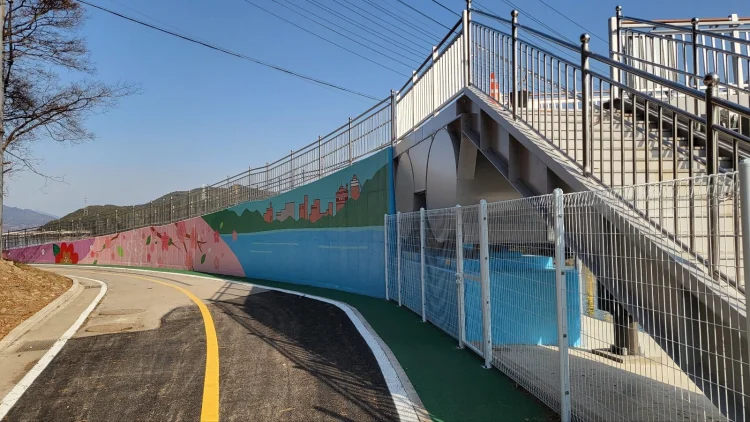 광양시, 태인보도교 설치공사 준공