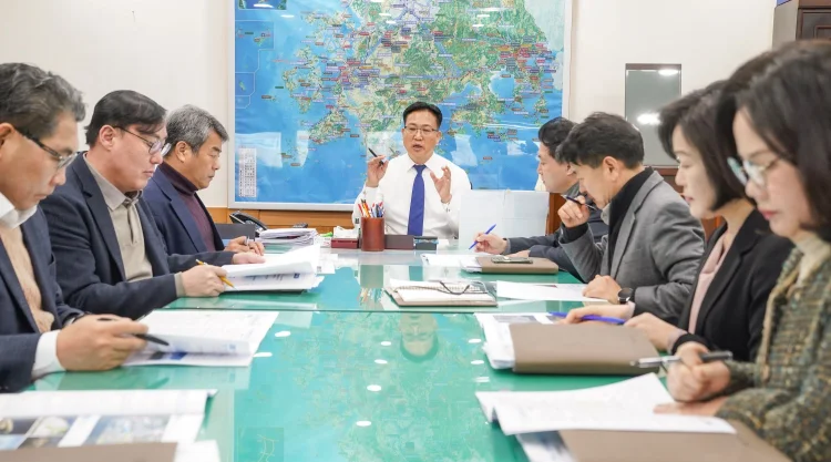 목포시, 권역별 현안업무 점검회의 5탄‘하당권역’개최