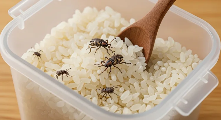 쌀통 벌레 생기는 이유