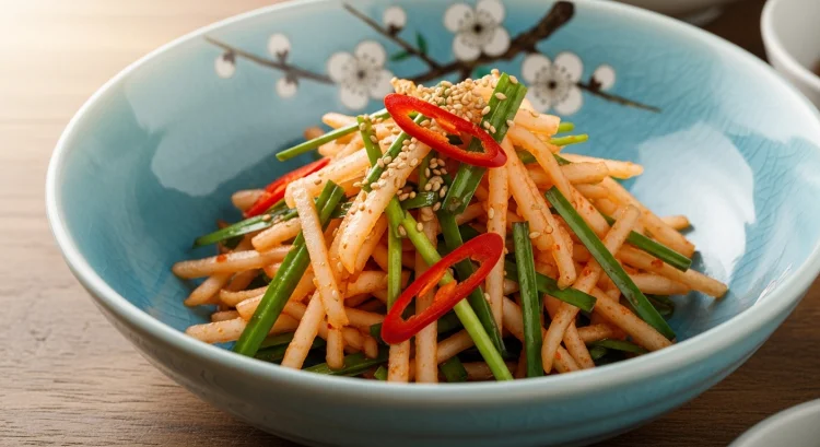 무생채 황금레시피 새콤달콤 맛있게 만드는 방법