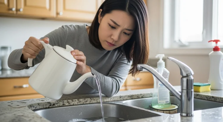 싱크대 막힘 뚫는 방법