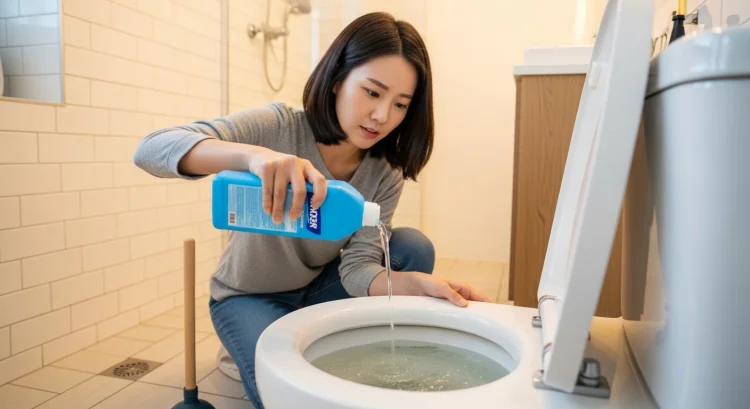 변기 막힘 해결방법