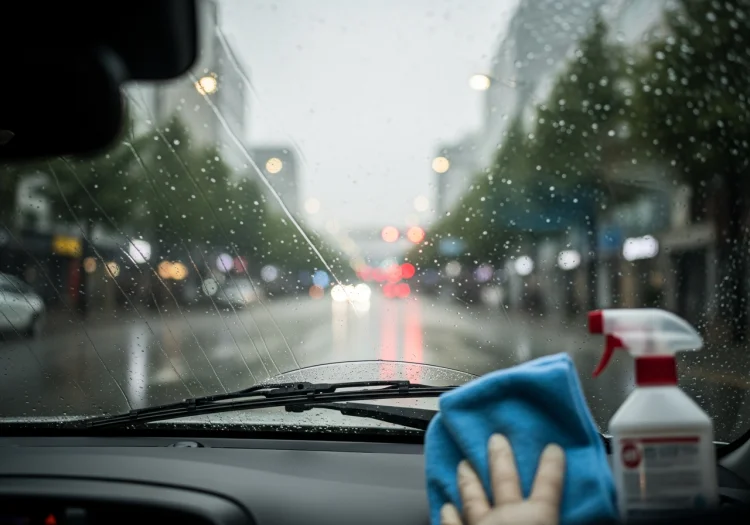 유막 제거방법, 비 오는 날 시야가 흐려지는 이유
