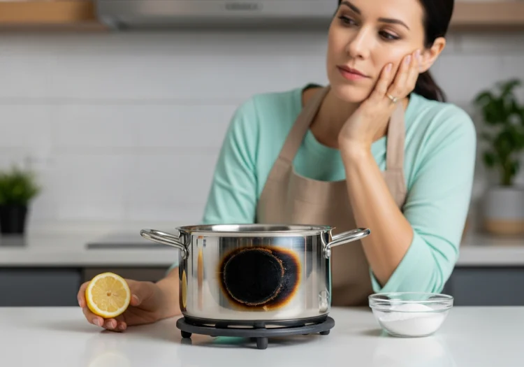 냄비 탄것 제거방법, 문지르지 않아도 됩니다