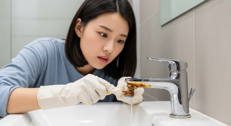 녹 제거방법, 오래된 수도꼭지 새것처럼 만드는 법