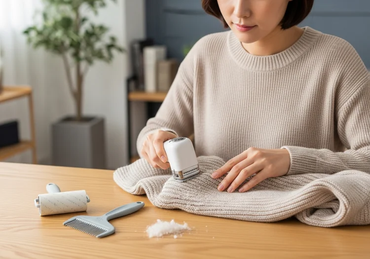 니트 보풀 제거방법, 새 옷처럼 만드는 간단한 방법