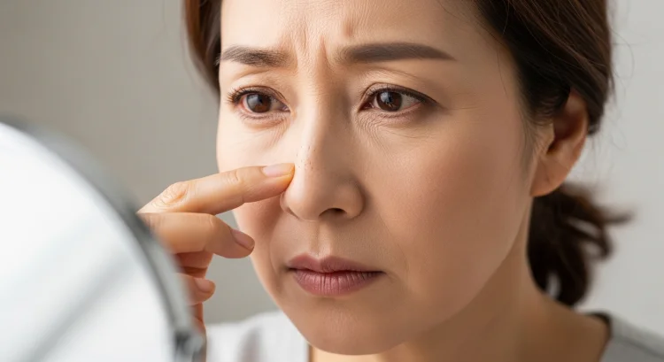 콧잔등 주름 없애기, 나이보다 늙어 보이는 원인