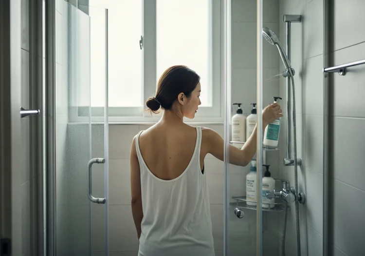 등드름 없애는 법, 샤워할 때 이것만 바꿔보세요